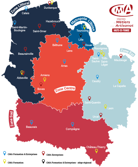 Carte zones aout 2026